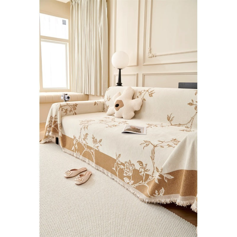 Anti-Scratching Chenille Sofa Cover