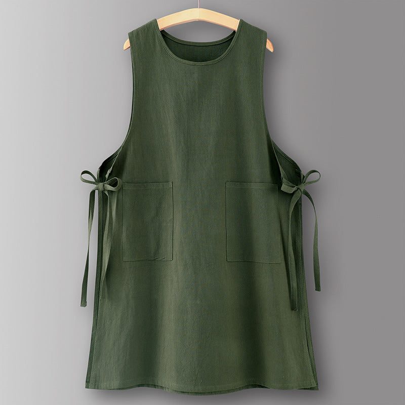 The Everyday Cotton Vest Apron