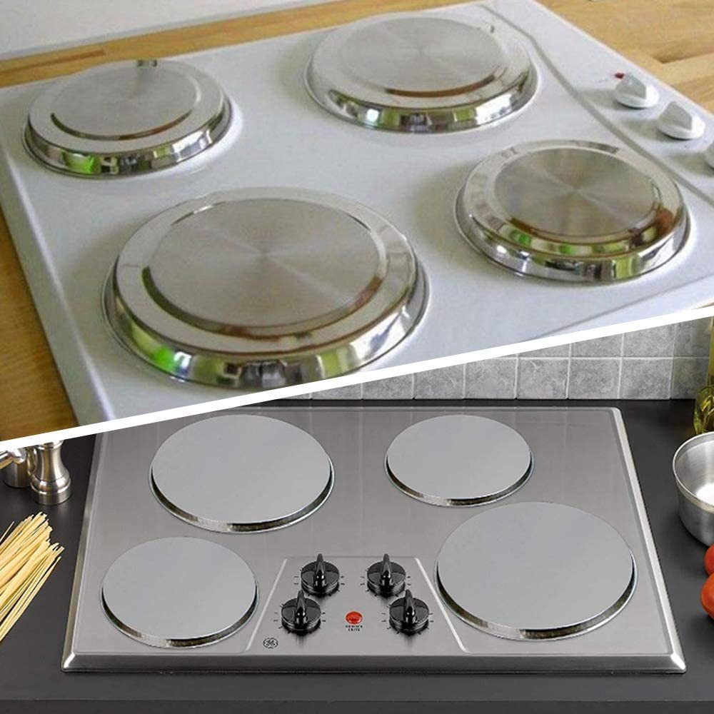 Stainless Steel Stove Burner Cover Set