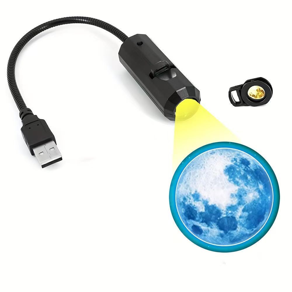 USB Moon Projection Lamp
