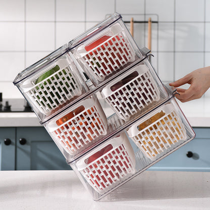 Fruit & Vegetable Storage Drain Basket