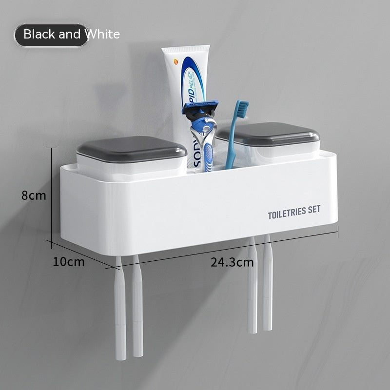 Wall-Mounted Toothbrush Holder