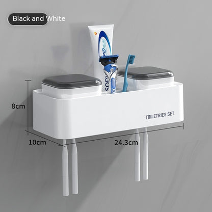 Wall-Mounted Toothbrush Holder