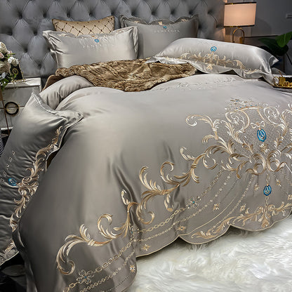 IceSilk Elegance 4-Piece Bedding Set