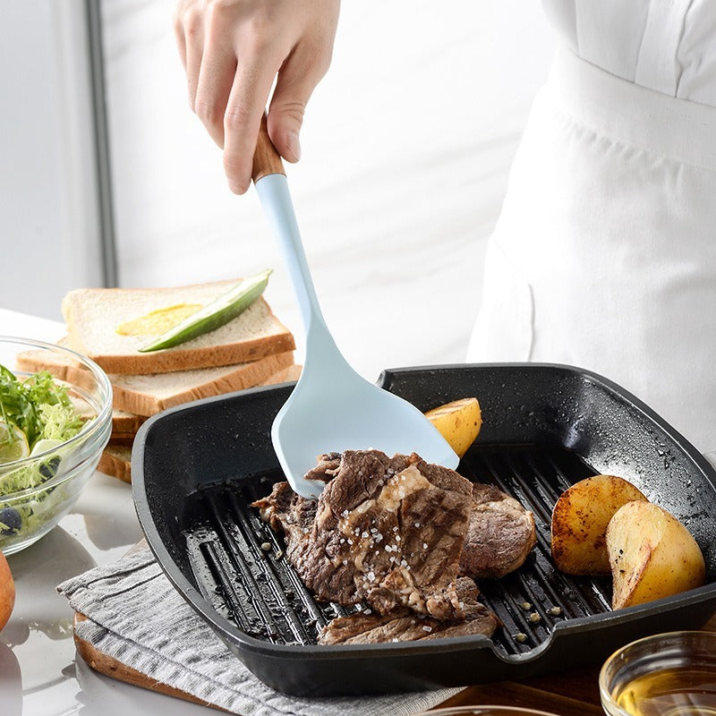 Silicone Non-Stick Kitchen Utensil Set