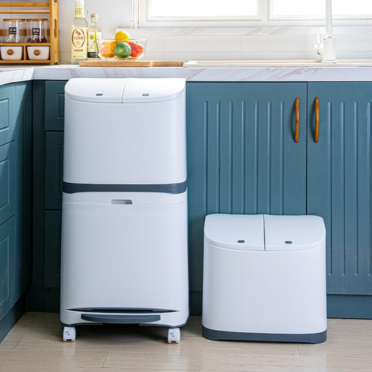 Kitchen Foot Pedal Trash Bin