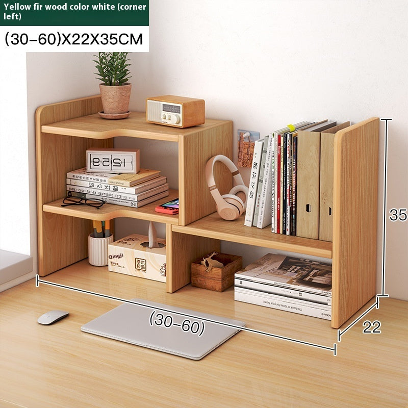 Expandable Desktop Bookshelf Organizer