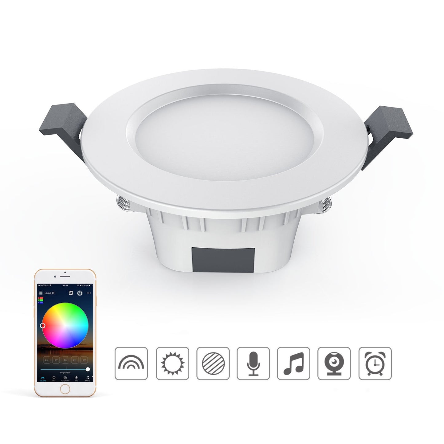 Smart Bluetooth Ceiling Light 5W
