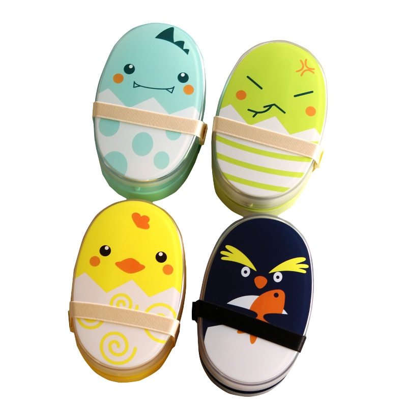 Microwave-Safe Double-Layer Lunch Box