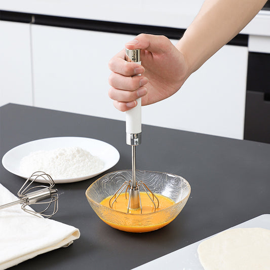 Smart Semi-Automatic Hand Press Egg Beater