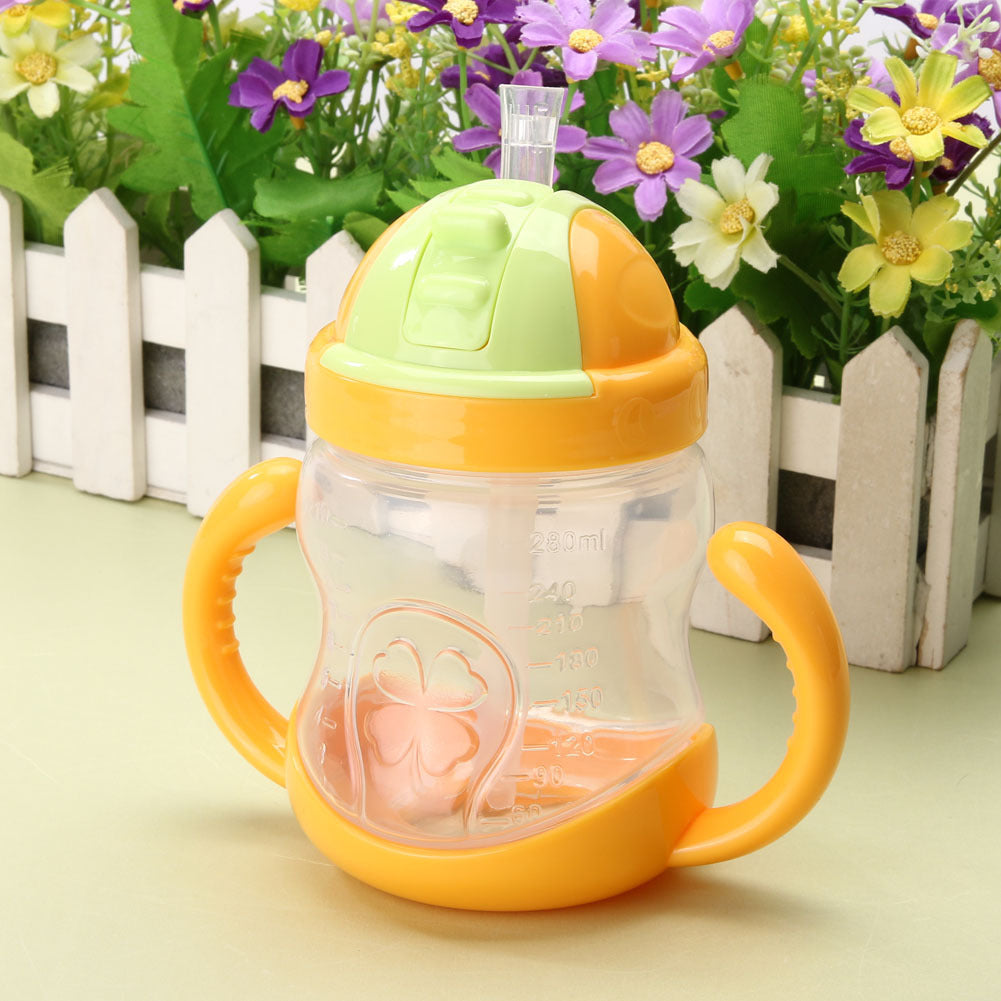 Cute Baby Straw Cup