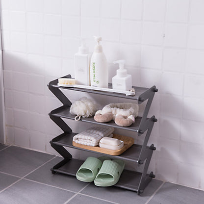 Z Frame Fabric Shoe Rack
