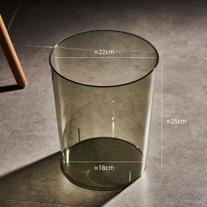 Household Transparent Trash Bin