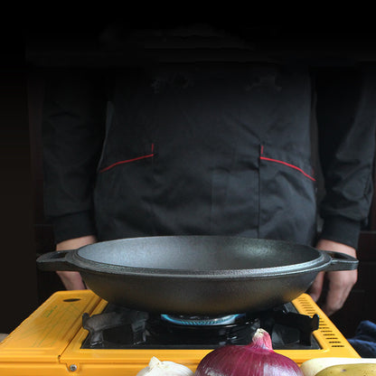 Cast Iron Dual-Purpose Bread and Stew Pot