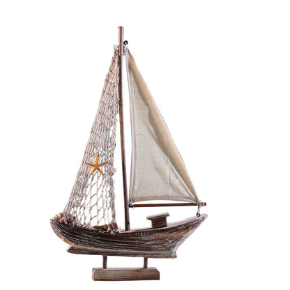 Antique Fishing Boat Decor