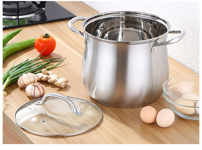 304 Stainless Steel Double-Bottom Soup Pot
