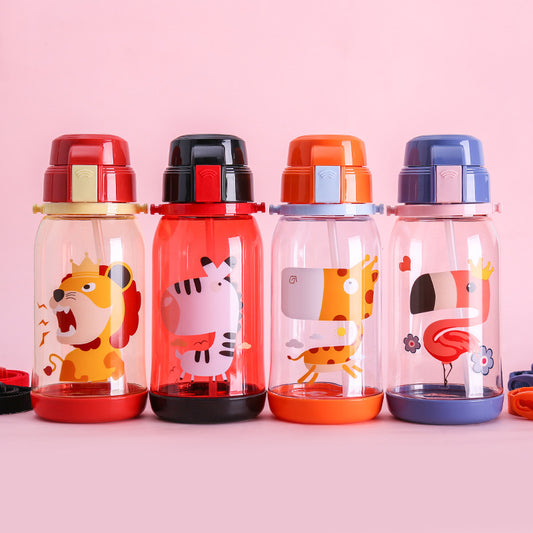 Kids Water Bottle with Straw