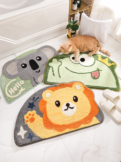 Japanese Cartoon Absorbent Floor Mat