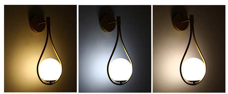 Nordic Glass Wall Lamp
