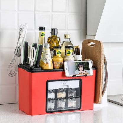 Multifunctional Kitchen Storage & Knife Rack