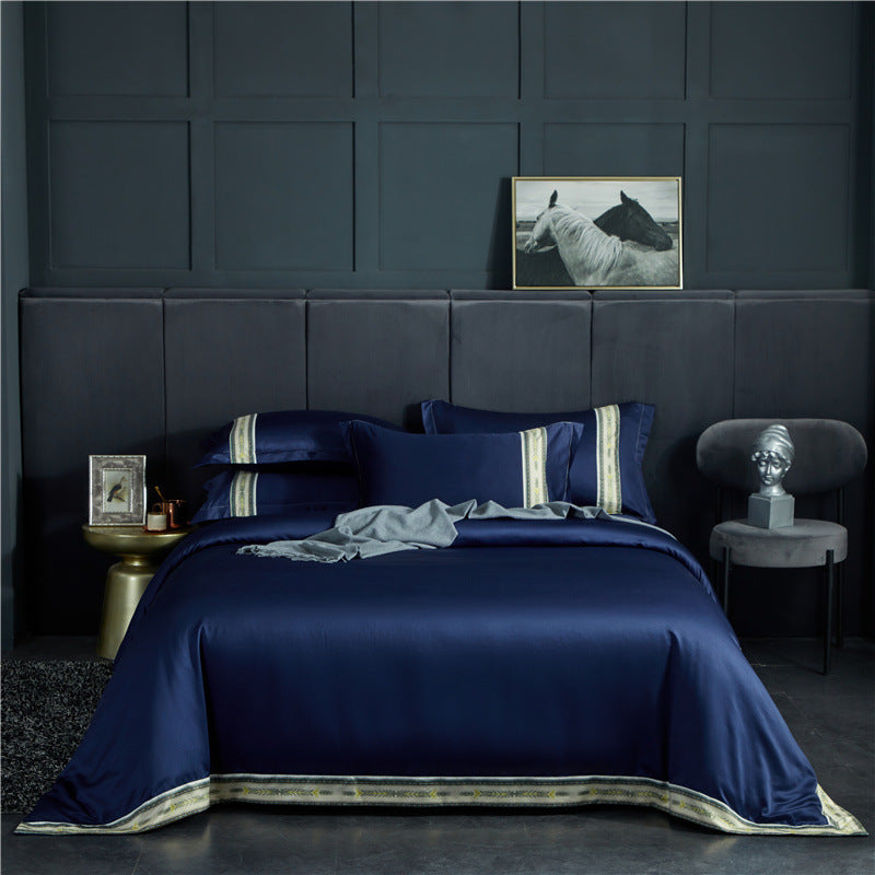 LuxeSilk Washed Satin Bed Set