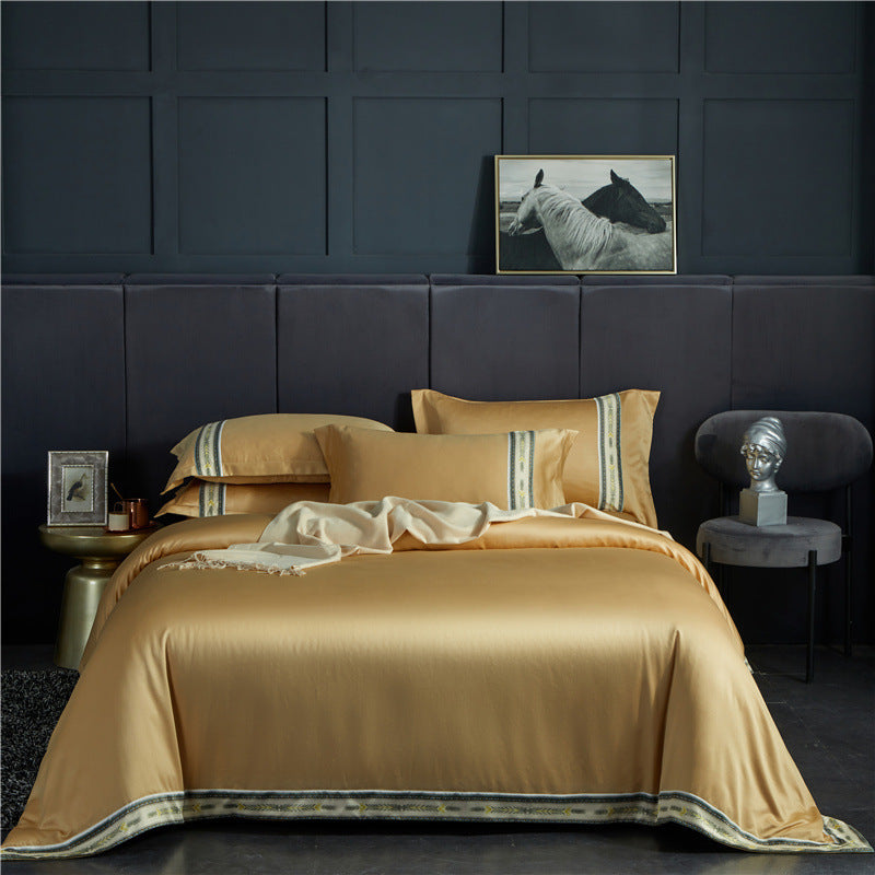 LuxeSilk Washed Satin Bed Set