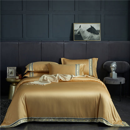 LuxeSilk Washed Satin Bed Set