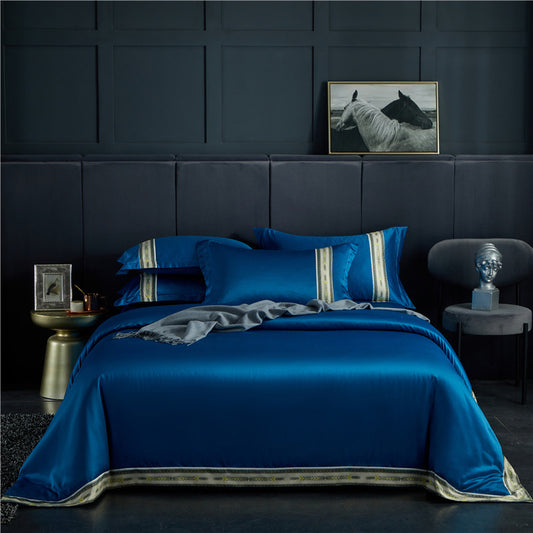 LuxeSilk Washed Satin Bed Set