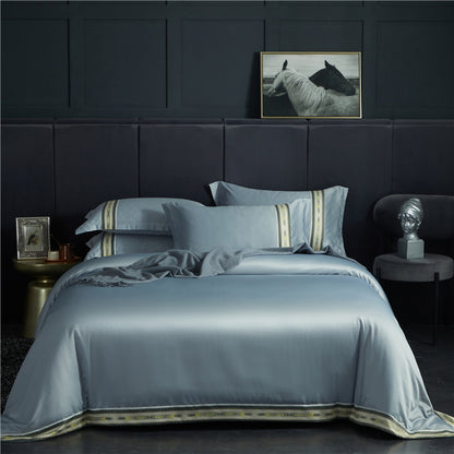 LuxeSilk Washed Satin Bed Set