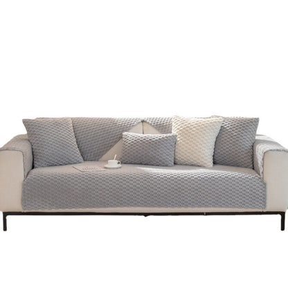 HoneySoft Plush Non-Slip Sofa Cover