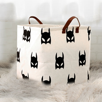 Foldable Cotton & Linen Clothes Storage Box