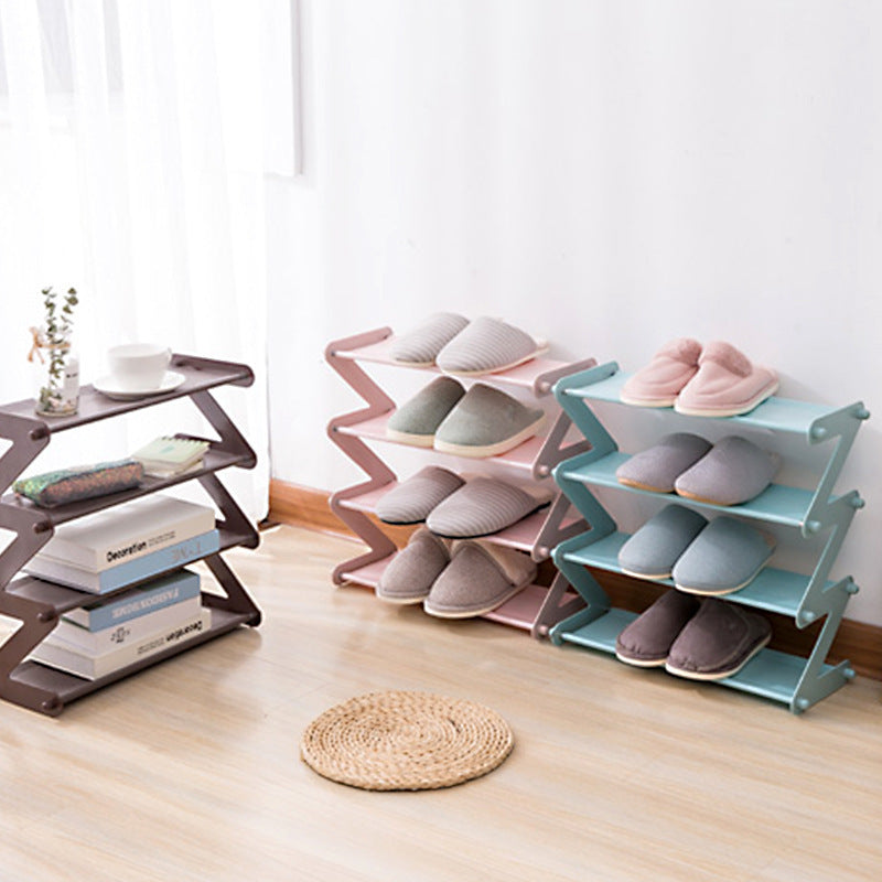 Z Frame Fabric Shoe Rack