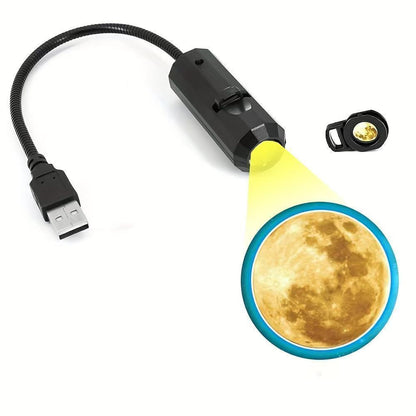 USB Moon Projection Lamp