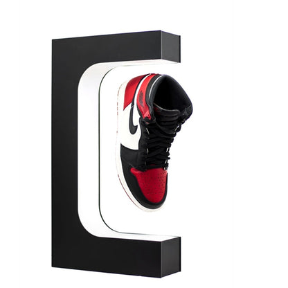 E-Type Magnetic Suspension Shoe Display Rack