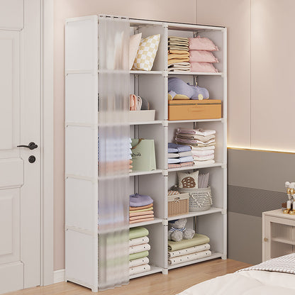 Dust-Proof Multi-Layer Steel Wardrobe