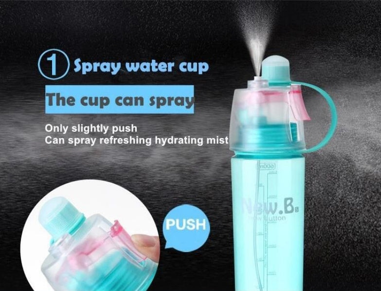Dual-Purpose Mist Spray Water Bottle