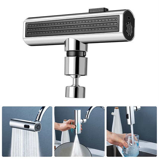 Rotating Waterfall Faucet Nozzle