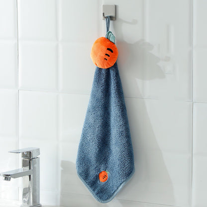 Hanging Cartoon Absorbent Hand Towel