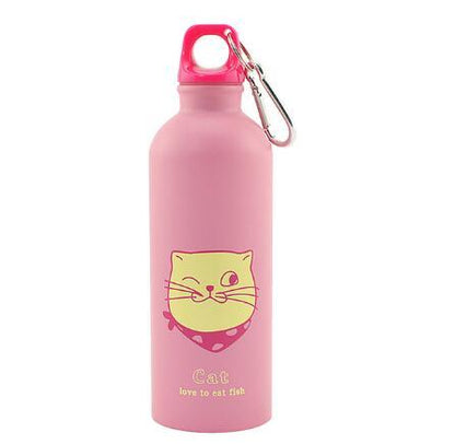 Kids Cartoon Stainless Steel Water Bottle (500ml)