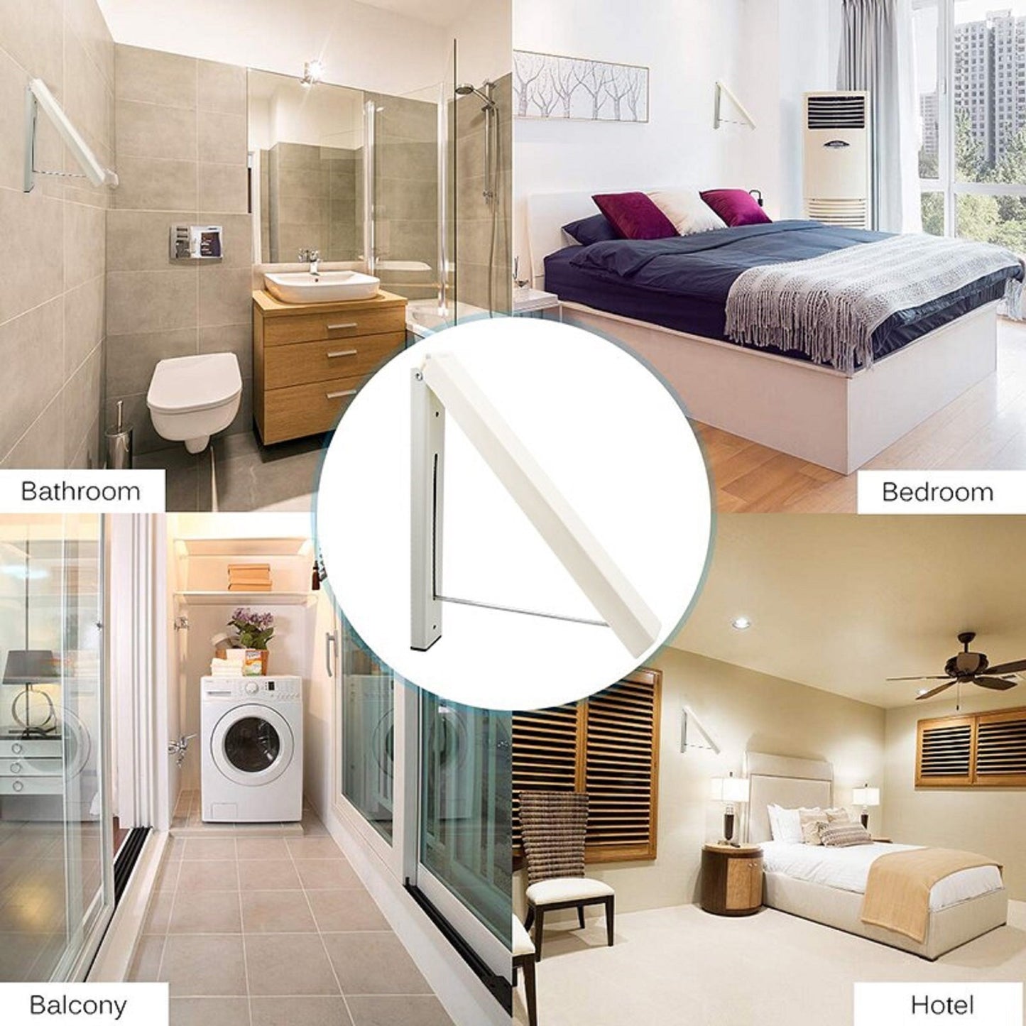 Hidden Foldable Drying Rack