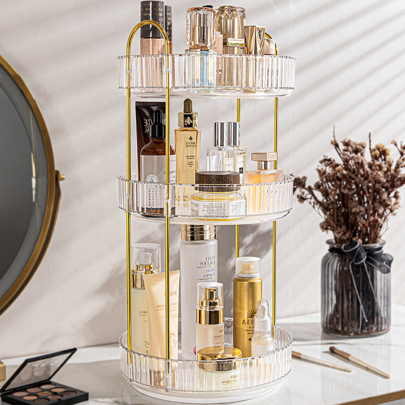 360° Rotating Makeup Organizer