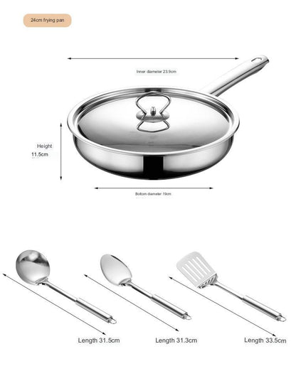 15-Piece Stainless Steel Cookware Set