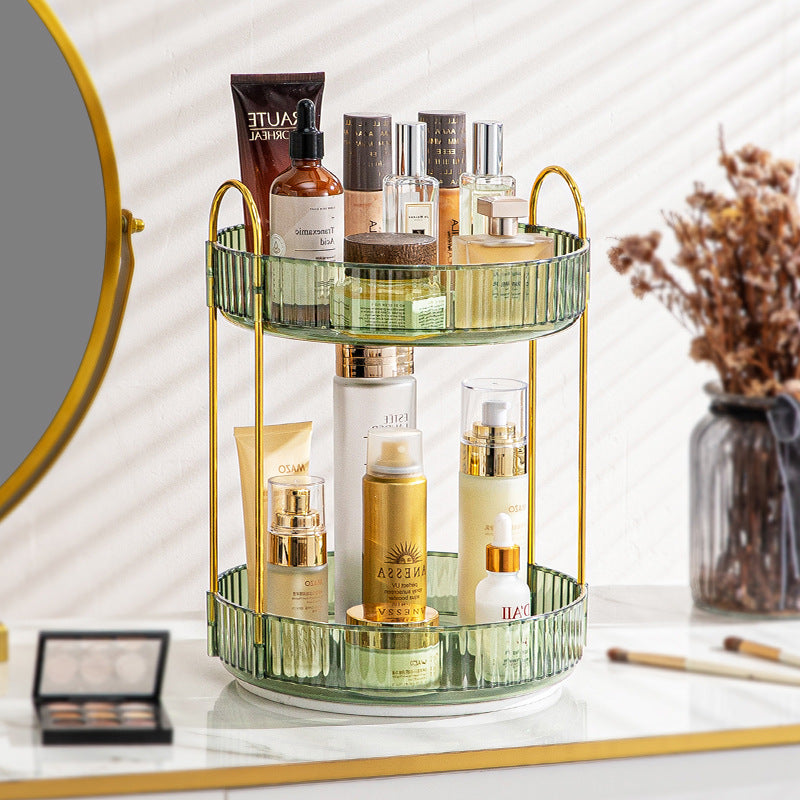 360° Rotating Makeup Organizer