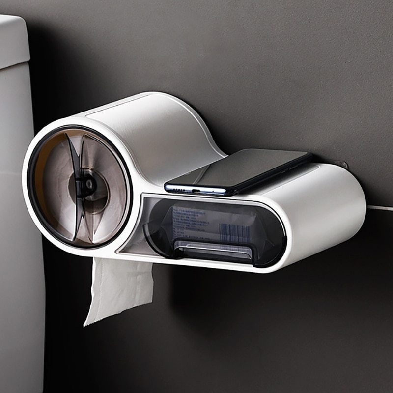 Modern Wall-Mounted Toilet Paper Holder