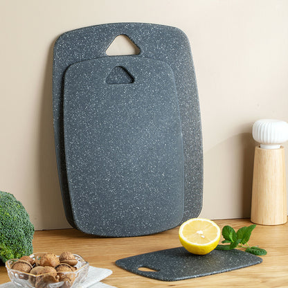 Marble Plastic Cutting Board Set