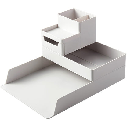 Desk File & Storage Organizer Box