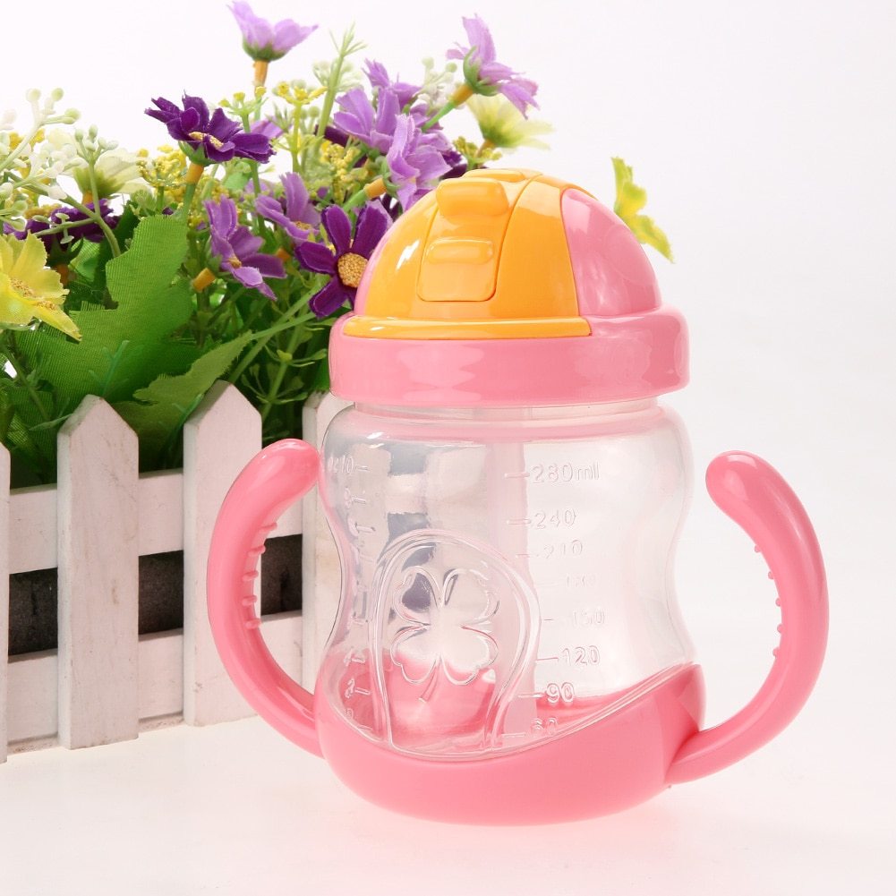 Cute Baby Straw Cup