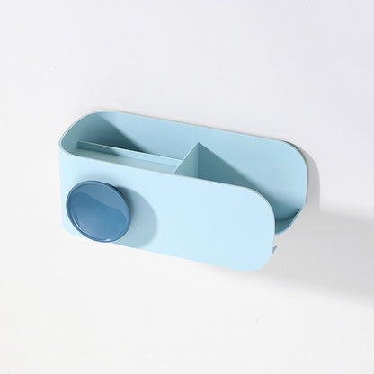 Wall-Mounted Bathroom Organizer Rack