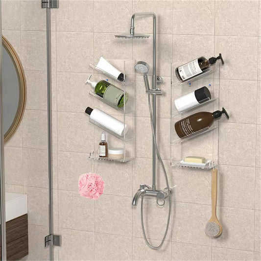Acrylic Bathroom Storage Rack