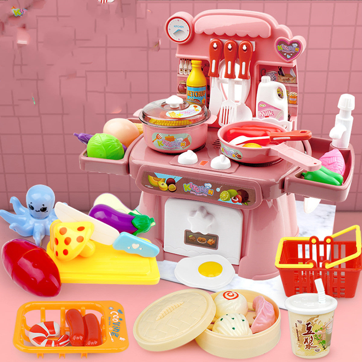 Fun Kitchen Play House Toy Set